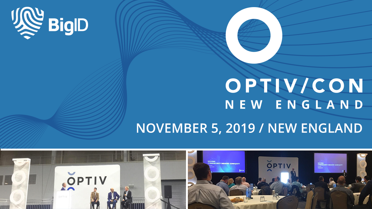 OptivCon New England November 5 New England BigID