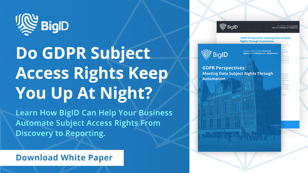 GDPR Subject Access Rights