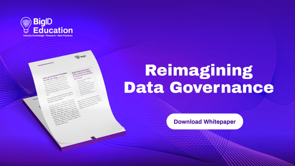 Reimagining Data Governance 