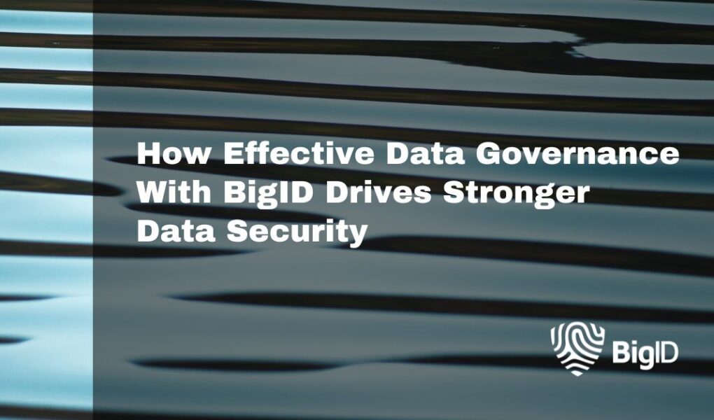 How Effective Data Governance With BigID Drives Stronger Data Security ...
