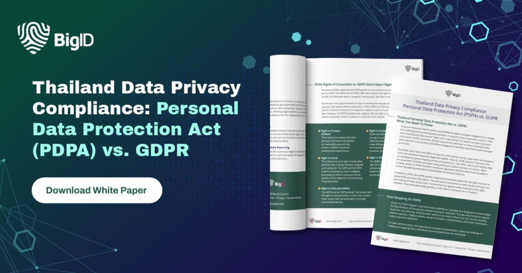 Thailand Data Privacy Compliance - PDPA
