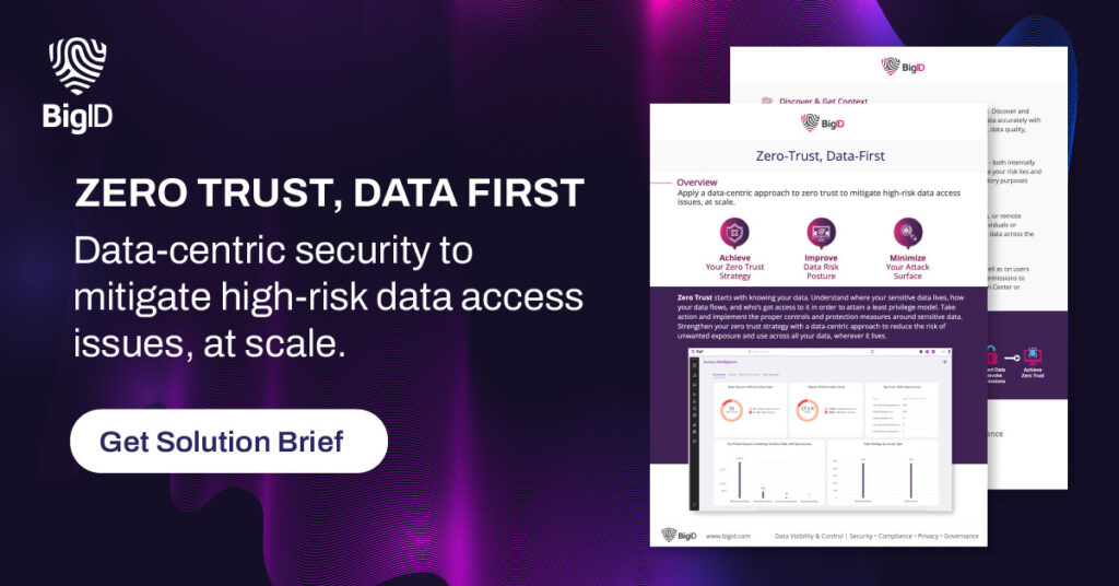 Zero Trust vs least privilege security solution brief