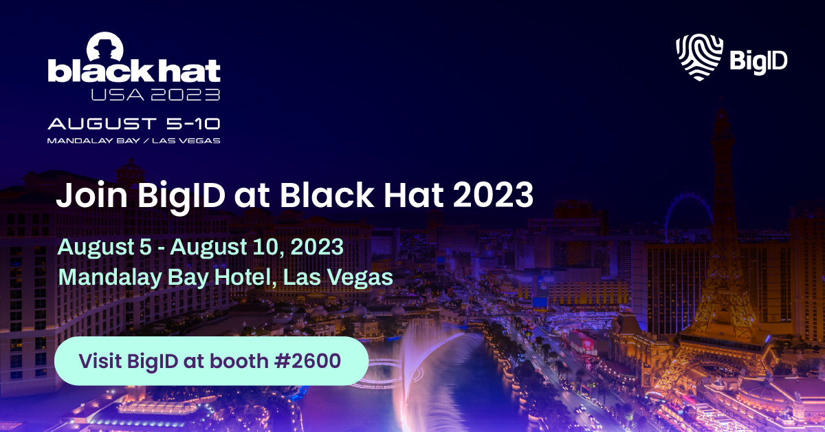 Black Hat 2023 BigID