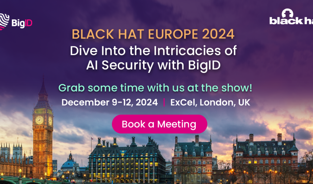 Black Hat Europe 2024 BigID