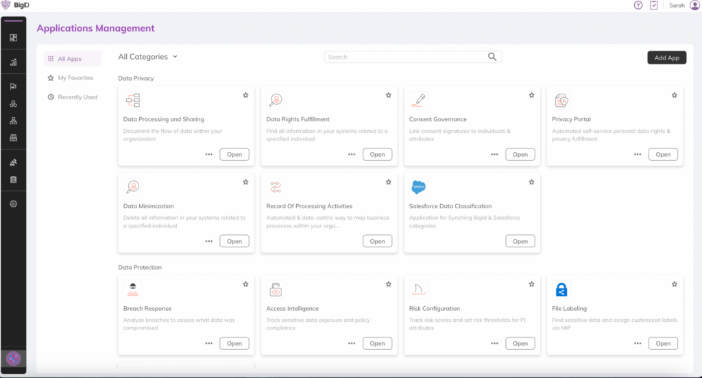 User interface screenshot